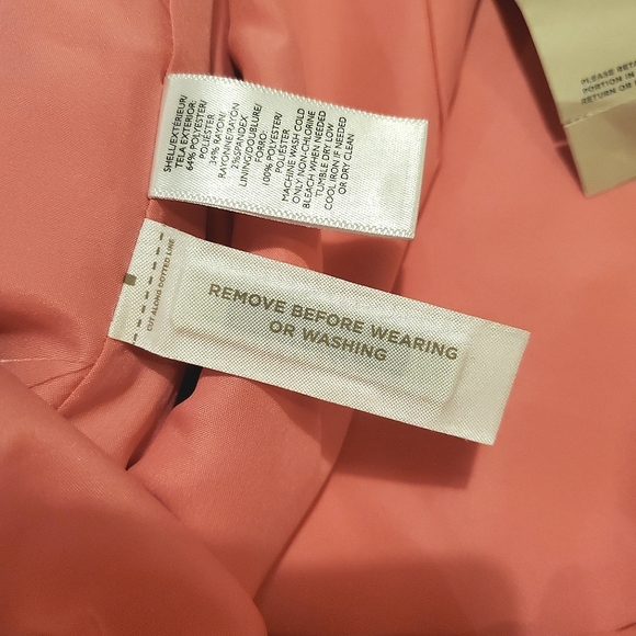 NWT LOFT Petite Pink Wool Soft Pencil Skirt 14P - Picture 9 of 14